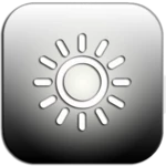 brightness dimmer android application logo